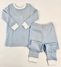 Load image into Gallery viewer, BLUE BELLA BLISS JAMMIES with MONOGRAM
