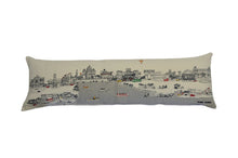 Load image into Gallery viewer, OH THE PLACES YOU&#39;LL GO... Embroidered Lumbar Pillow
